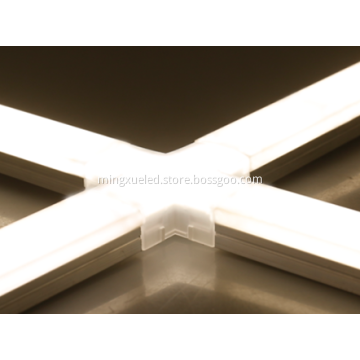 led linear light with circular corner led ceiling hanging linear light